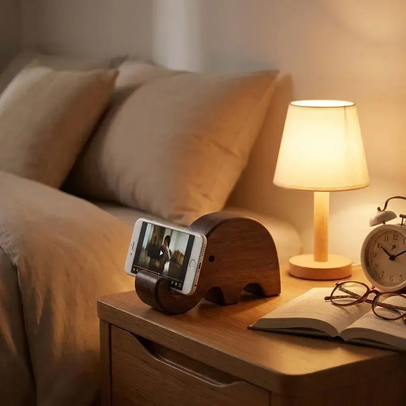 ที่วางโทรศัพท์ไม้เนื้อแข็งวอลน - Desk Accessories บทวิจารณ์และราคา