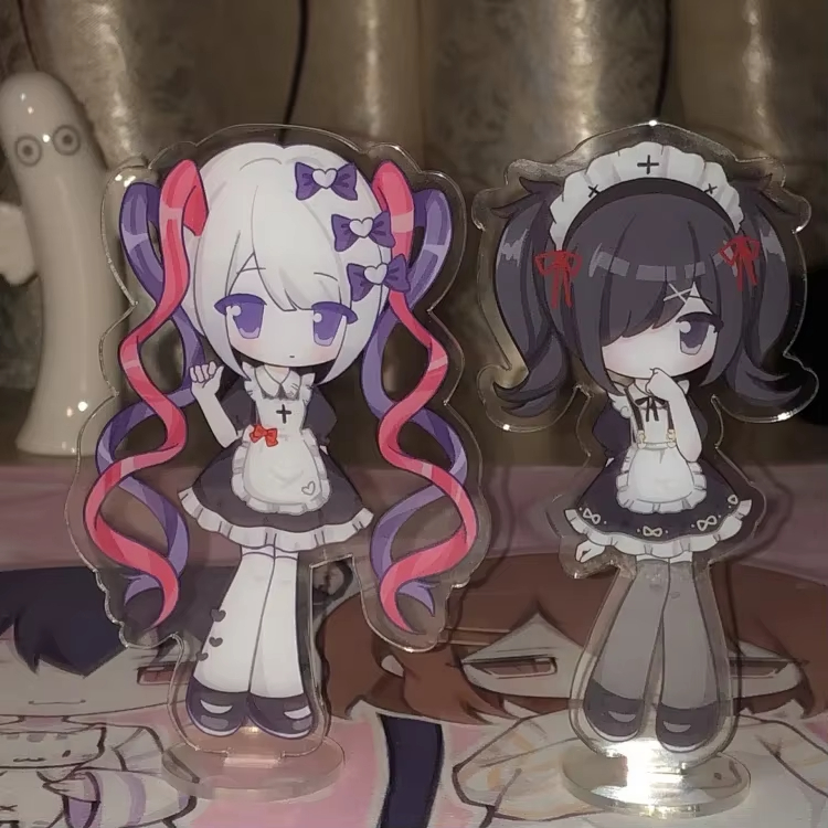 2 ชิ้น ฟิกเกอร์อะคริลิกตั้งโต๊ - Desk Accessories บทวิจารณ์และราคา
