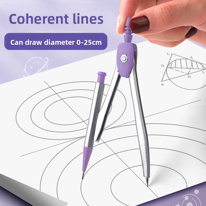 ชุดอุปกรณ์เรขาคณิต 8 ชิ้น สำหร - Math Geometry Set With Compass บทวิจารณ์และราคา