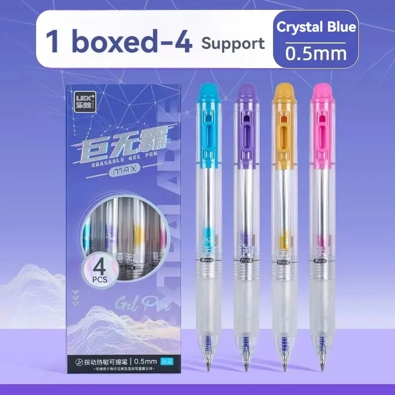 ปากกาเจลแบบกด ลบได้ บรรจุ 4 ด้ - Retractable Eraser Pen Click บทวิจารณ์และราคา