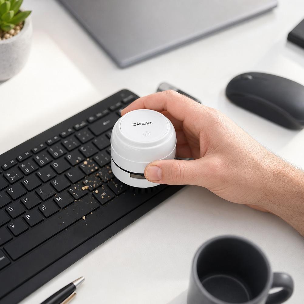 เครื่องดูดฝุ่นตั้งโต๊ะขนาดเล็ก - Mini Desktop Vacuum Cleaner For Eraser Dust บทวิจารณ์และราคา